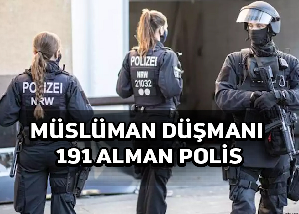 Nazi sohbet grubu üyesi Alman polisler uzaklaştırıldı