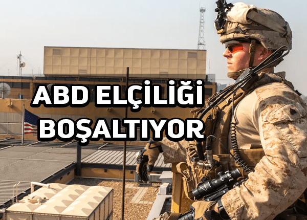 ABD savaş ihtimaline karşı Bağdat büyükelçiliği personelini çekiyor