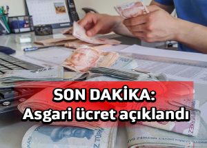 2021 asgari ücreti açıklandı