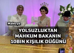 Yolsuzluktan suçlu eski Malezya Federal topraklar bakanı 10 bin misafirli düğün düzenledi