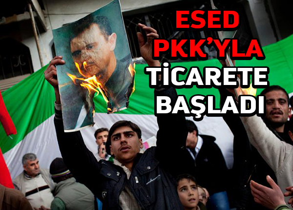 Esed rejiminden YPG/PKK bölgelerinden buğday nakil emri