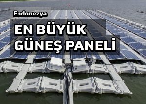 Endonezya en büyük güneş enerjisi santralini inşa ediyor