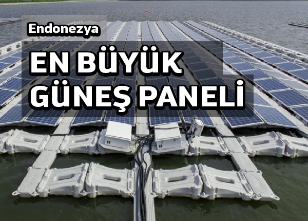 Endonezya en büyük güneş enerjisi santralini inşa ediyor