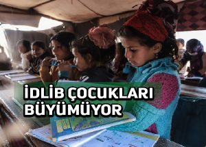 Suriye’nin kuzeybatısındaki çocukların üçte biri bodur gelişimden muzdarip