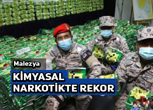 Malezya’da rekor miktarda krital metamfetamin ele geçirildi