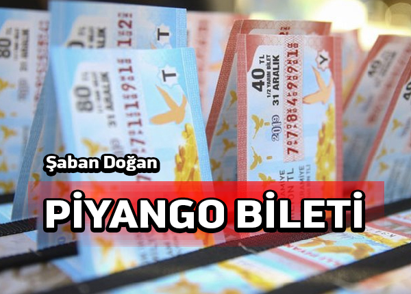 Seküler hayatın bize sunağı piyango bileti