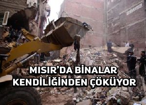 İskenderiye’de çöken apartman çok sayıda ölüme neden oldu