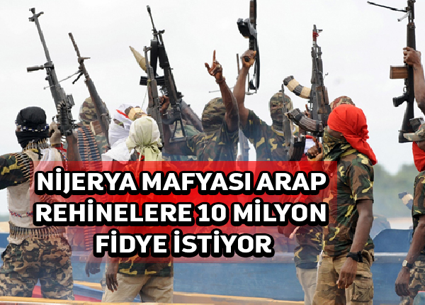 Nijerya: Lübnanlı Mısırlı rehinelere 1.3 milyon dolar fidye