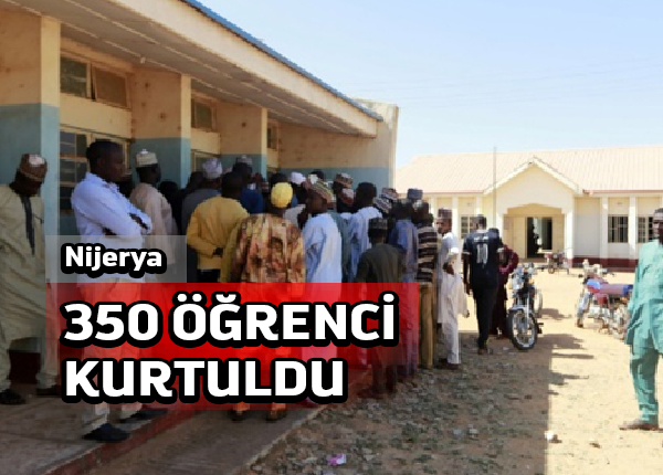 Nijerya güvenlik güçleri, silahlı kişiler tarafından kaçırılan 300’den fazla öğrenciyi kurtardı