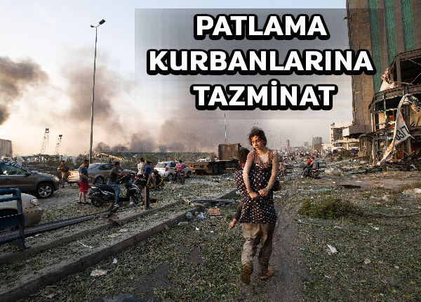 Lübnan Cumhurbaşkanı Aun Beyrut liman faciası mağdurlarına tazminatı onayladı