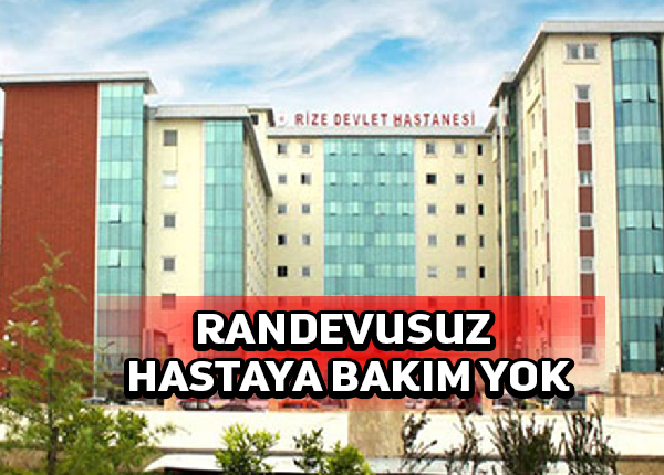 Rize’deki uygulamayla hastanelerde sadece randevulu hasta dönemi başlıyor