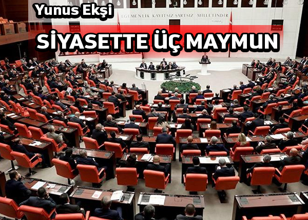 Siyasette üç maymun