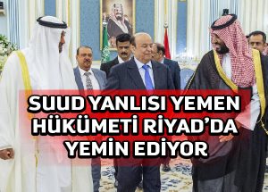 Yemen hükümetinin yeni bakanları yemin için Riyad yolcusu