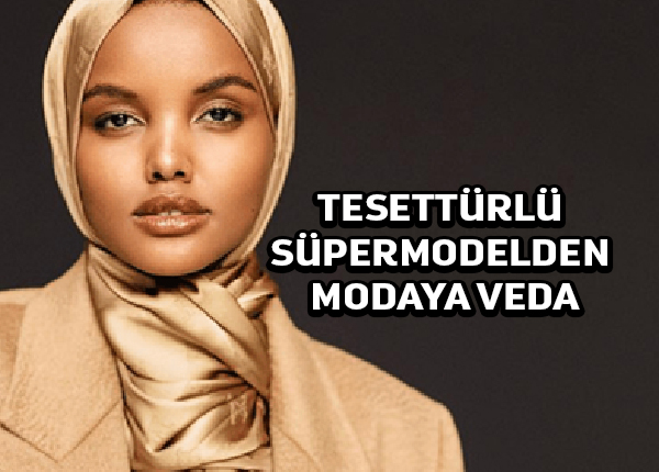 Tesettürlü süpermodel Halima Aden moda sektörünü bıraktı