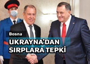 Ukrayna Rus Dışişleri Bakanına verilen Bosna ikonu için cevap istiyor