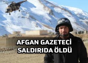 Afgan radyo muhabiri araba pusuda vurularak öldürüldü