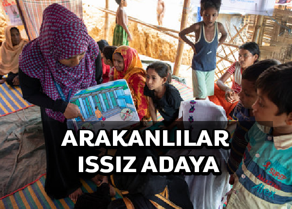 Bangladeş Arakanlı mültecileri ıssız adaya atıyor