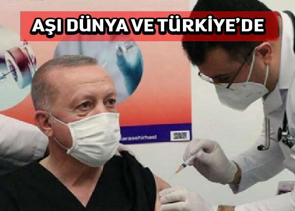 Türkiye’de ve dünyada aşı kampanyaları başladı