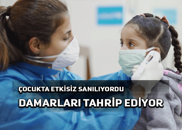 Çalışma, COVID-19 ile enfekte olan hemen hemen tüm çocuklarda kan damarı hasarı belirtileri gösteriyor