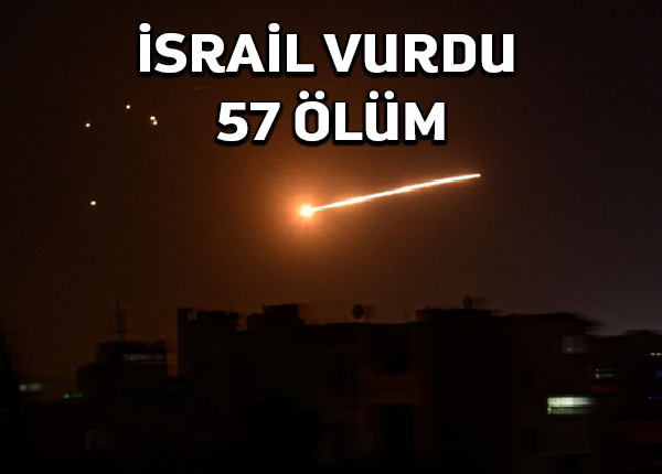 İsrail’in Suriye hava saldırılarında onlarca ölüm