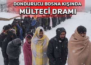 Dondurucu Bosna kışında ölümle mücadele eden Müslüman mültecilerin AB hayali