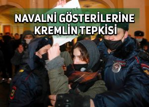 Putin hafta sonu Navalni protestocularına sert