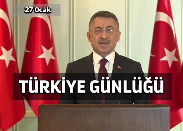 Türkiye Günlüğü 27 Ocak 2021