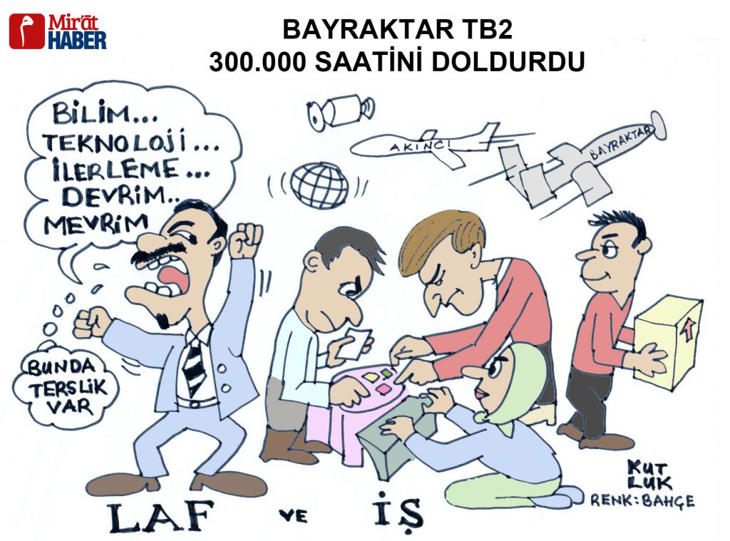 BAYRAKTAR TB2 300.000 SAATİNİ DOLDURDU