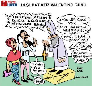 14 ŞUBAT AZİZ VALENTİNO GÜNÜ