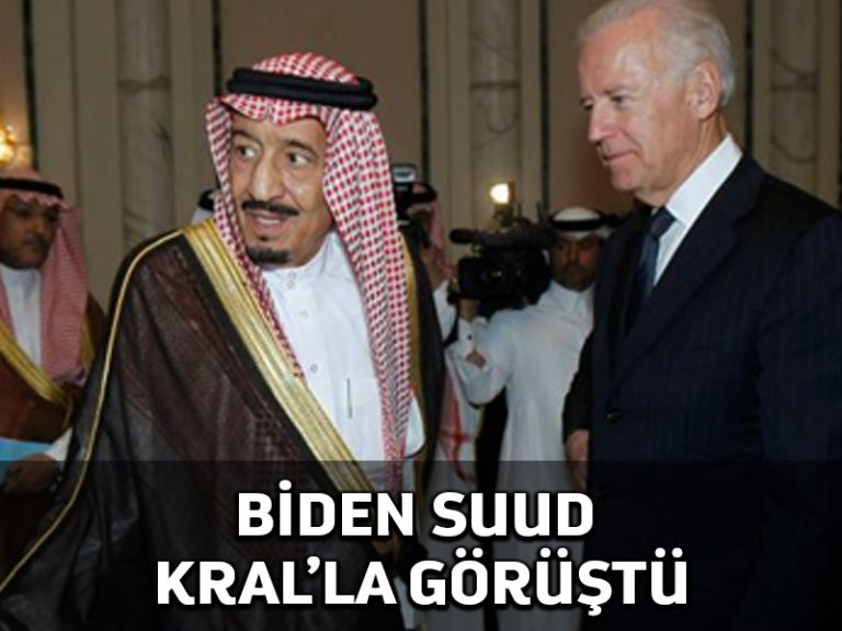 Biden Kral Salman’la görüştü