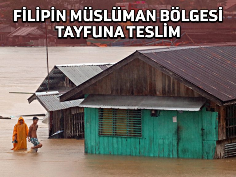 Dujuan fırtınası Filipinler’in güneyini vururken binlerce kişi evlerinden kaçtı