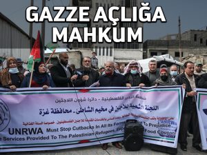 Gazze Şeridi: Mülteciler UNRWA’nın gıda kuponlarını küçültme kararını protesto etti