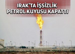 Iraklı protestocular güneydeki petrol sahasını kapattı