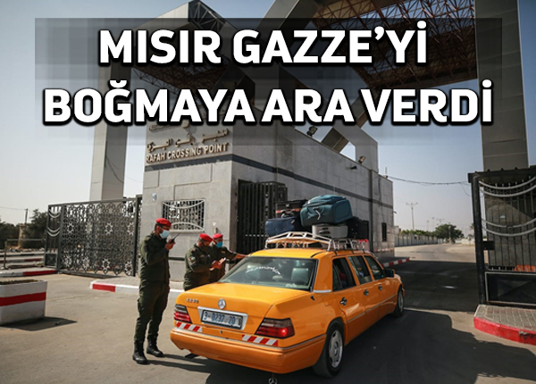 Mısır 2 aydır ilk kez Gazze geçişini açıyor