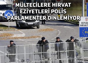Hırvatistan polisi mültecilere yönelik muameleyi soruşturan milletvekillerini engelledi