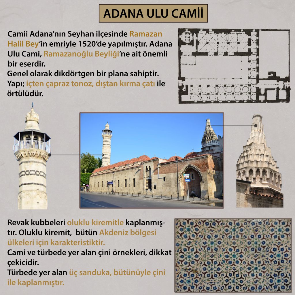 Tarihi Camiler: Adana Ulu Camii