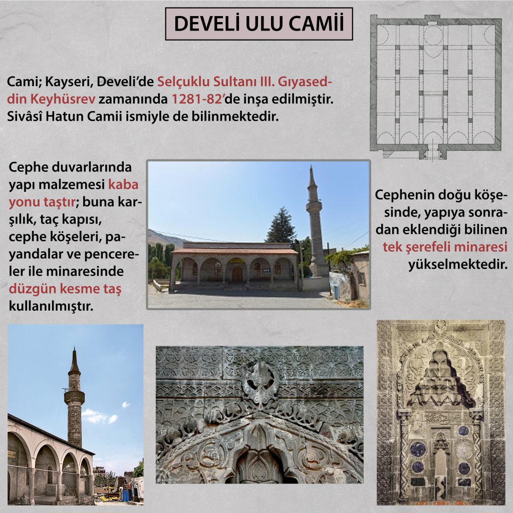 Tarihi Camiler: Develi Ulu Camii