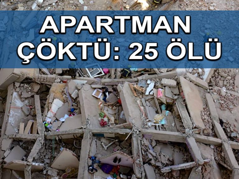 Kahire’de bir apartmanın çökmesinden kaynaklanan ölü sayısı 25’e ulaştı
