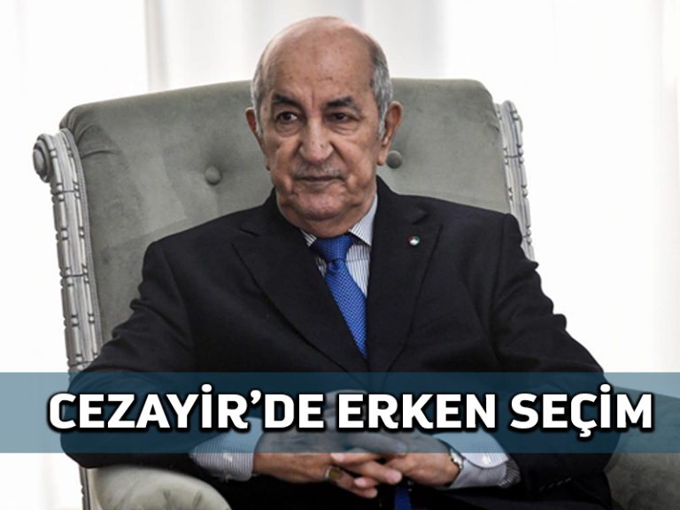 Cezayir 12 Haziran’da erken meclis seçimine gidecek