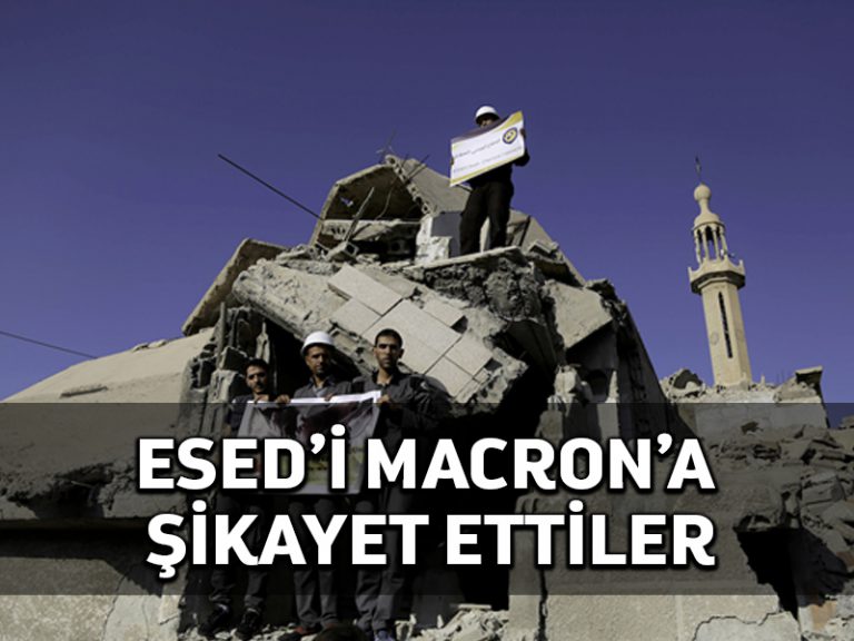 STK’lar Fransa’yı Suriye’nin kimyasal silah kullanımını araştırmaya çağırıyor