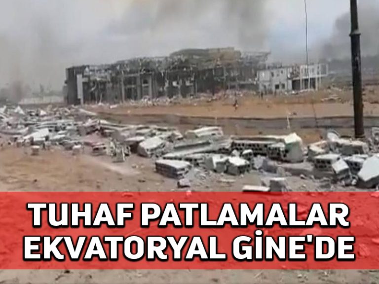 Ekvatoryal Gine silah deposunda patlama: 20 ölü çok sayıda yaralı