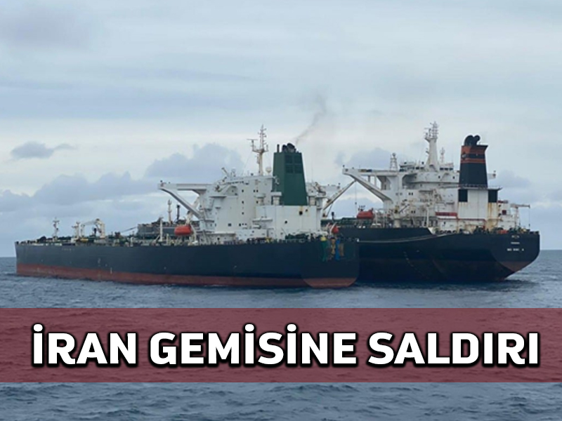 İran gemisi Akdeniz’de saldırıya uğradı