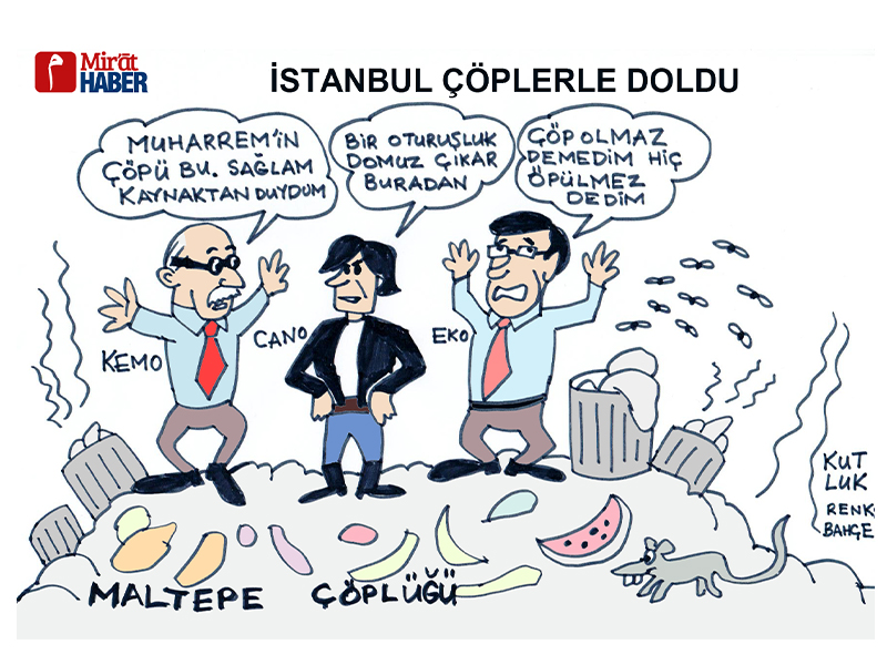 İstanbul Çöplerle Doldu