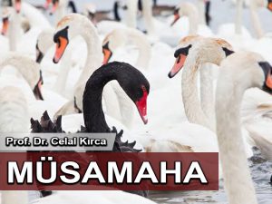 Müsamaha: Mâzide kalan bir değer