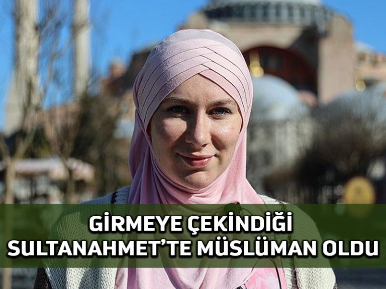 Girmeye çekindiği Sultanahmet Camisi’nde Müslümanlıkla tanışan İngiliz, şimdi sosyal medyada İslam’ı anlatıyor