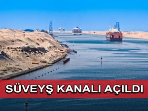 Süveyş Kanalı’nda trafik normale döndü