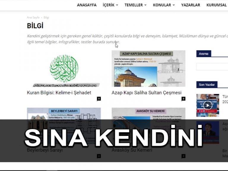 Sına Kendini
