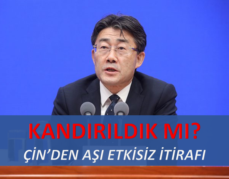 Aşımız etkisiz: Çin’in resmi ağızdan itirafı