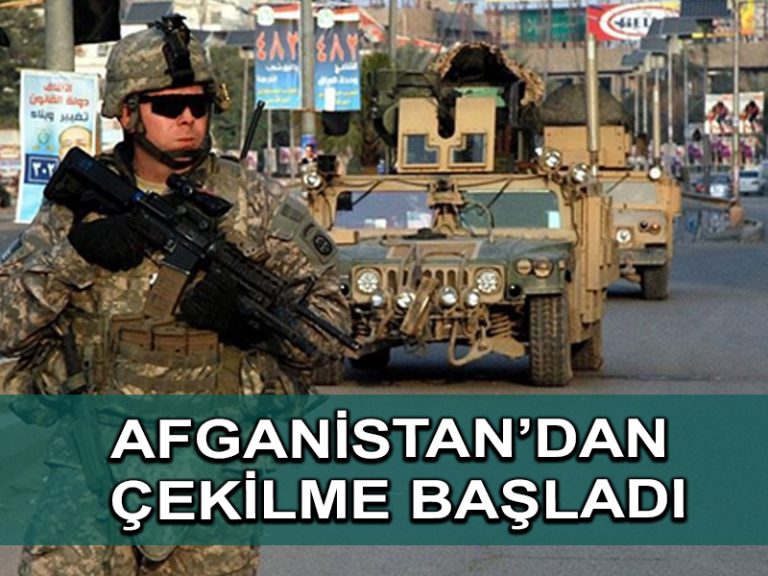 NATO Afganistan’daki üsleri boşaltmaya başladı