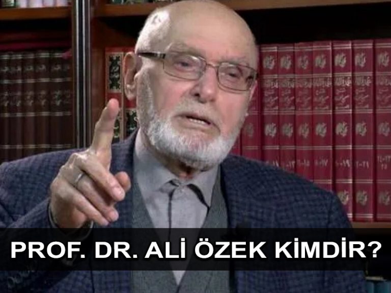 Prof. Dr. Ali Özek kimdir?